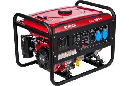 Генератор бензиновый Elitech СГБ 3000РМ купить в Сургуте