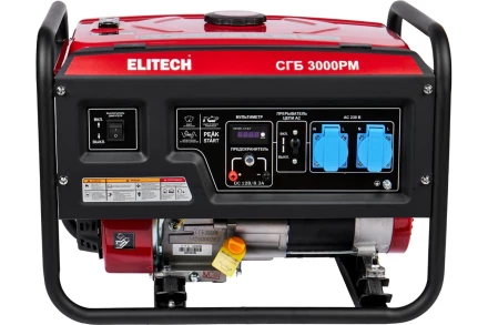 Генератор бензиновый Elitech СГБ 3000РМ купить в Сургуте