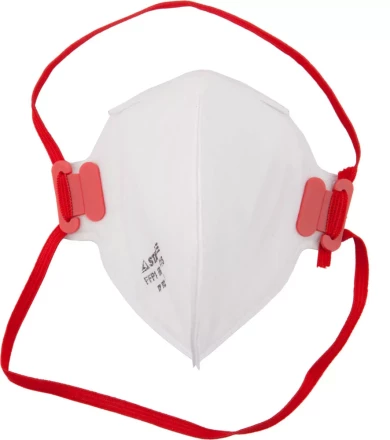 Полумаска фильтрующая STAYER &quot;MASTER&quot; плоская, многослойная, класс защиты FFP1 11115 купить в Сургуте