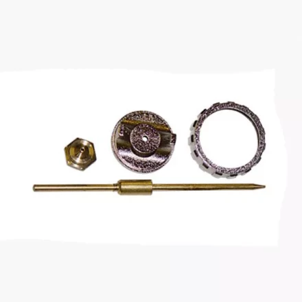 Ремкомплект для краскораспылителя 4 предмета : сопло 1,2 мм + игла + форсунка + зажим сопла  MATRIX 57380 купить в Сургуте