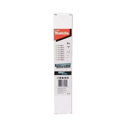 Набор ударных торцевых головок Makita 1/2, 8 шт Makita E-16601 купить в Сургуте