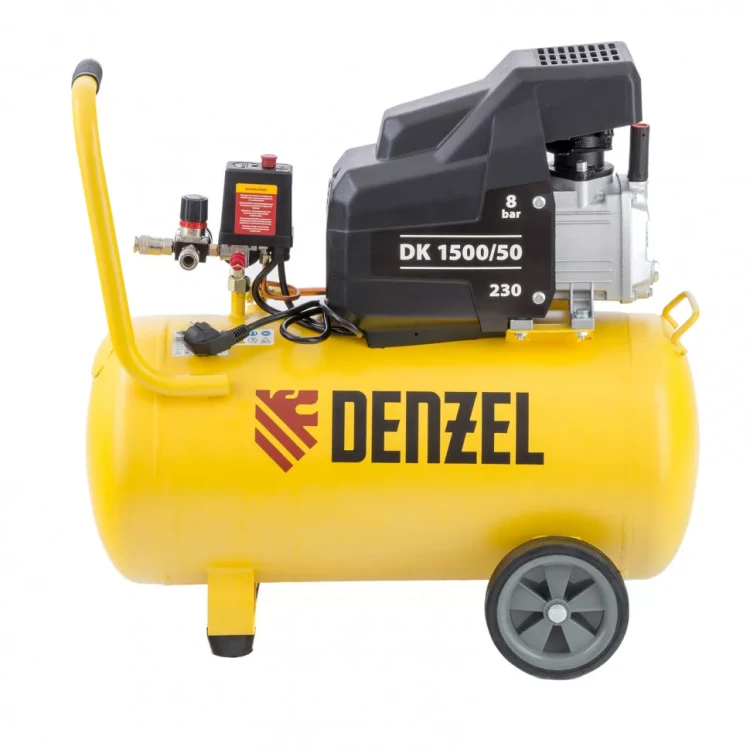 Компрессор воздушный Denzel DK1500/50 Х-PRO 58064 купить в Сургуте