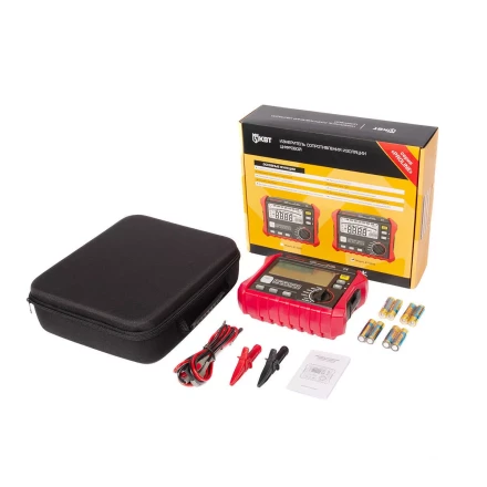 Тестер сопротивления изоляции до 200 ГОм КВТ KT 5205 PROLINE (89639) купить в Сургуте