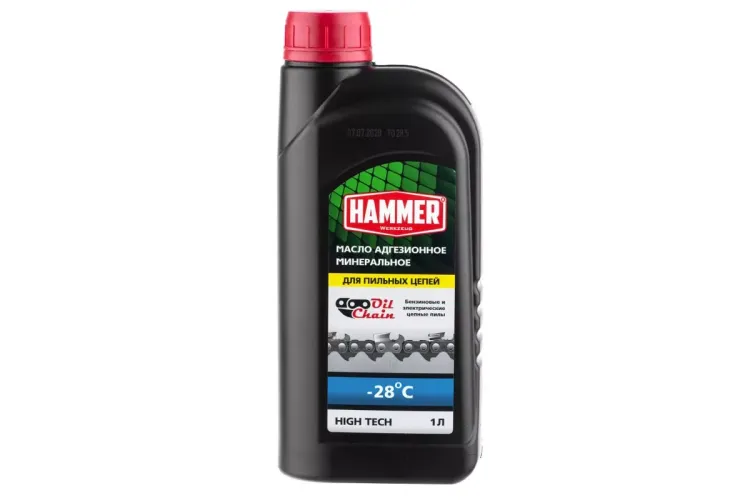 Масло для пильных цепей HAMMER 502-003, 1л купить в Сургуте