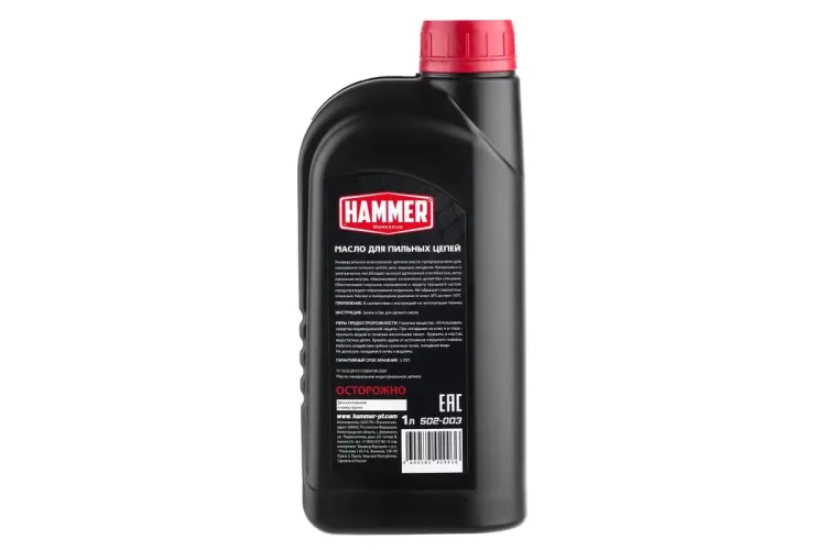 Масло для пильных цепей HAMMER 502-003, 1л купить в Сургуте