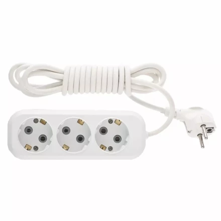 Удлинитель бытовой серия УХз-10-310 с заземлением 10м 3 роз. 10А DENZEL 95969 купить в Сургуте