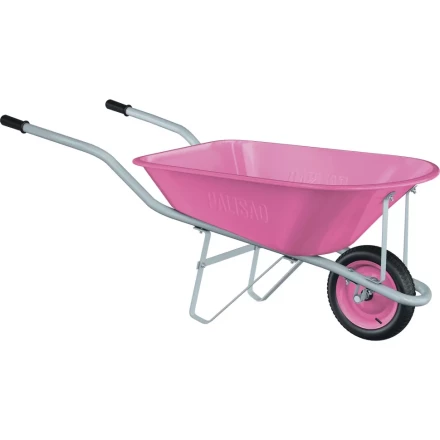 Тачка садовая Pink Line одноколесная объем 78 литров PALISAD 68969 купить в Сургуте