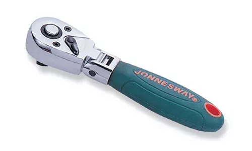 Трещотка короткая с шарниром 36 зубцов 1/4"DR 125мм R4202 Jonnesway 48439 купить в Сургуте