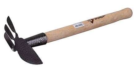 Мотыжка ЗУБР садовая комбинированная, лепесток + 3 зубца 4-39627 купить в Сургуте