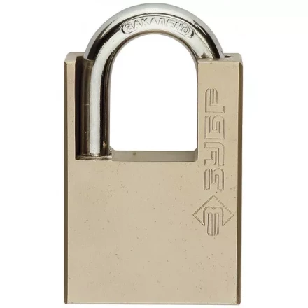 Замок навесной ЗУБР &quot;серия 223&quot; с защитой дужки, 40мм 4-37223-40 купить в Сургуте