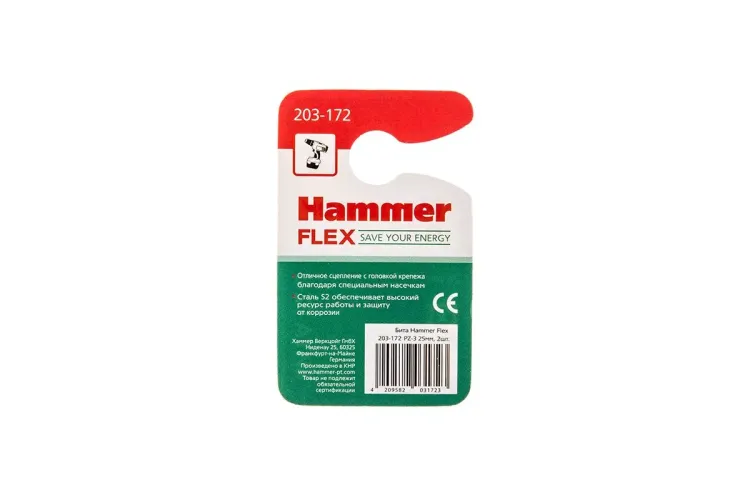 Бита HAMMER PZ3 25мм (2шт) купить в Сургуте