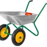 Тачка GRINDA садовая двухколесная, 80 л, грузоподъемность 120 кг 422400_z01 купить в Сургуте