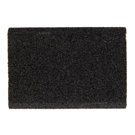 Губка для шлифования, 100 х 70 х 25 мм, овал, Средняя жесткость, P 60 Сибртех 757367 купить в Сургуте