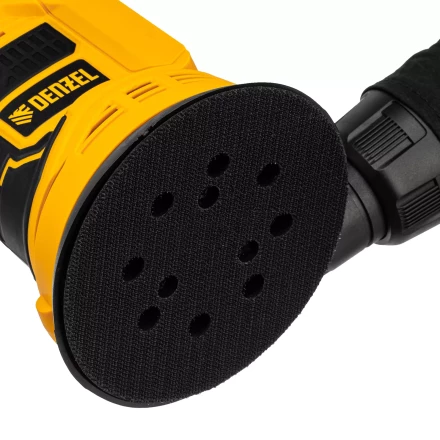 Машина шлифовальная эксцентриковая аккумуляторная COS-125-0, 18В Li-Ion Denzel 28471 купить в Сургуте