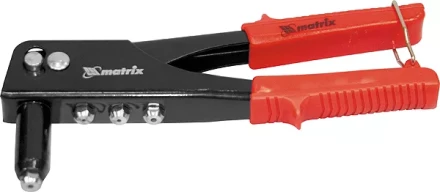 Заклепочник 225 мм заклепки 2,4-3,2-4,0-4,8 мм MATRIX 40515 купить в Сургуте