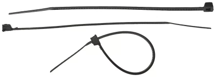 Хомуты ЗУБР нейлоновые, в п/э пакете, тип 7, черные, 4,8ммх400мм, 25шт 4-309037-48-400 купить в Сургуте