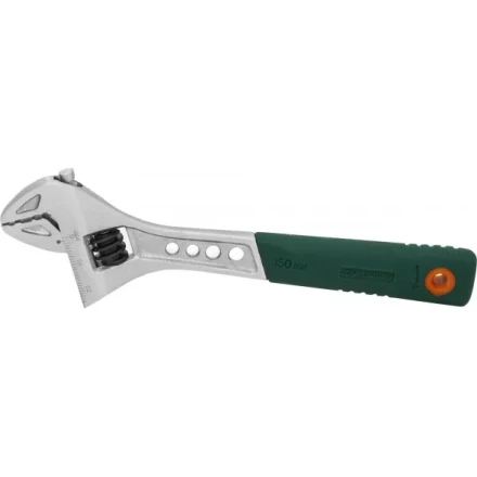 Ключ разводной 150  0-19 мм пластиковая ручка  W27 АТ6 Jonnesway 48045 купить в Сургуте