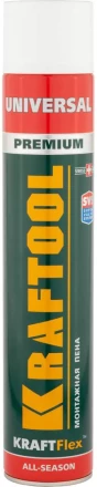 Пена &quot;PREMIUM&quot; монтажная, адаптерная, всесезонная, 750мл, KRAFTOOL 41173_z01 купить в Сургуте