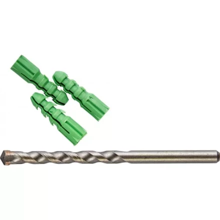 Набор STAYER Свeрла &quot;MASTER&quot; по бетону, 10мм, с дюбелями, 11 предметов 29111-H11-10 купить в Сургуте