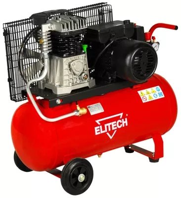 Компрессор масляный поршневой ременной Elitech КР50 купить в Сургуте