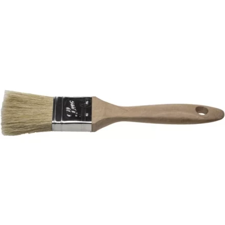 Кисть плоская STAYER &quot;UNIVERSAL-LUX&quot;, светлая натуральная щетина, деревянная ручка, 38мм 01053-038 купить в Сургуте