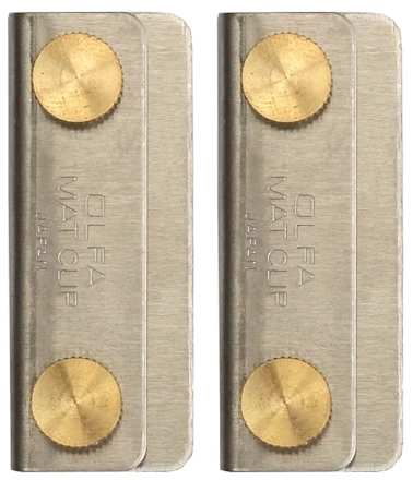 Скоба для скрепления двух ковриков, OLFA OL-CLIPS/2, 2шт OL-CLIPS/2 купить в Сургуте