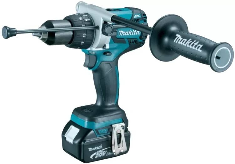 Дрель-шуруповерт аккумуляторная Makita DHP481RTE купить в Сургуте