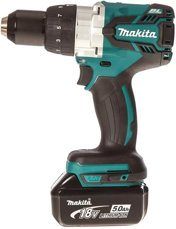 Дрель-шуруповерт аккумуляторная Makita DHP481RTE купить в Сургуте