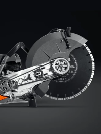 KRAFTOOL 4800 Вт, 400 мм, диск в комплекте, бензорез по бетону (бетонорез) (K970-16 H) купить в Сургуте