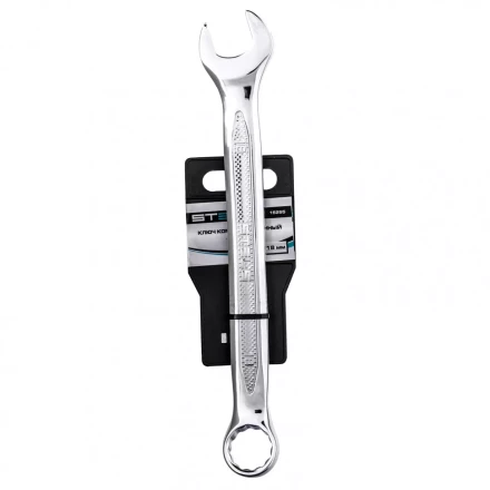 Ключ комбинированный 18 мм CrV антислип Stels 15255 купить в Сургуте