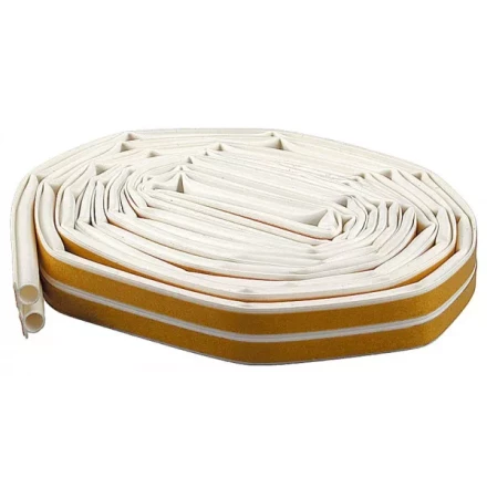 Уплотнитель ЗУБР силиконовый самоклеящийся профиль &quot;O&quot;, белый, 16м 4-40925-016 купить в Сургуте