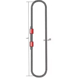 Строп канатный кольцевой СКК 32 т L=5 м  канат 42 опрессовка