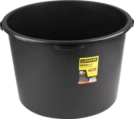 Кадка STAYER &quot;MASTER&quot; строительная пластмассовая, 90л 06098-90 купить в Сургуте
