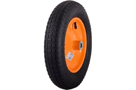 Колесо пневматическое Вихрь КТ-360-16 (360 мм, d 16мм) для тачки 65-1 73/7/4/7 купить в Сургуте