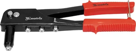 Заклепочник 250 мм заклепки 2,4-3,2-4,0-4,8 мм MATRIX 40524 купить в Сургуте