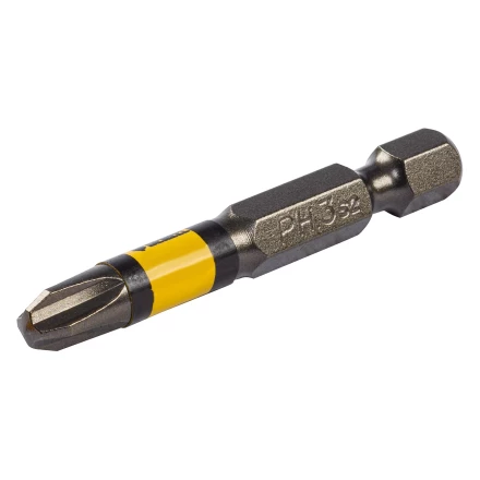 Набор бит комбинированный 3 шт., РН1, РН2, РН3, 50 мм, сталь S2 Denzel 11676 купить в Сургуте