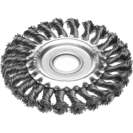 STAYER &quot;PROFESSIONAL&quot;. Щетка дисковая для УШМ, жгутированная стальная проволока 0,5мм, 175ммх22мм 35120-175 купить в Сургуте