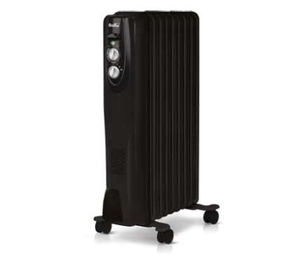 Маслянный радиатор обогреватель электрический BALLU Classic black BOH/CL-09BRN 2000 купить в Сургуте
