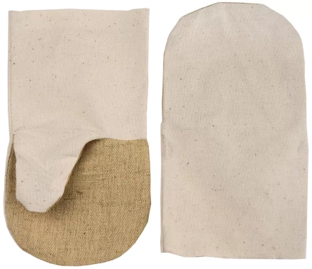 Рукавицы хлопчатобумажные с брезентовым наладонником, XL 11421 купить в Сургуте