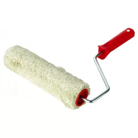 Валик ЗУБР &quot;ЭКСПЕРТ&quot; УНИВЕРСАЛ СИНТЕКС малярный в сборе, полиакрил, бюгель 8мм, 48х250мм 03501-25_z01 купить в Сургуте