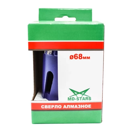 Сверло алмазное турбо с переходником SDS+ 68*10*M16 #4 купить в Сургуте