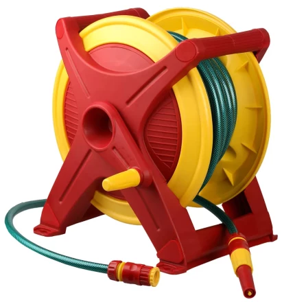 Катушка GRINDA для шланга универсальная: шланг поливочный 1/2&quot;x25м, соед шланг 1/2&quot;x 1,5м, набор поливочной арматуры 8-428441_z01 купить в Сургуте