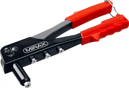 Заклепочник, MIRAX 31033, для алюминиевых заклепок d=2,4 / 3,2 / 4,0 / 4,8 мм, длина 225мм 31033_z01 купить в Сургуте