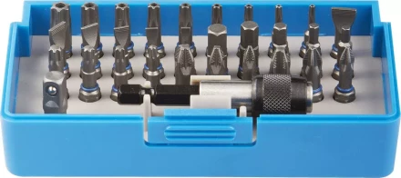 ЗУБР 32 шт, набор кованых бит с адаптером (26091-H32) купить в Сургуте