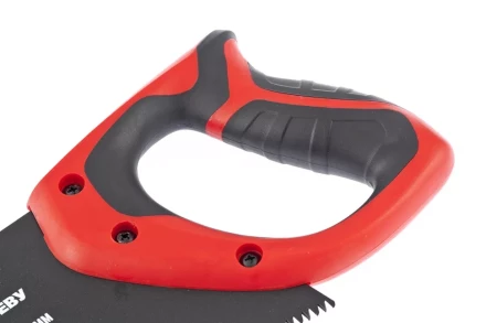 Ножовка по дереву&quot;BLACK SERIES&quot;,550 мм,7-8 TPI,зуб-3D,каленный зуб,тефлоновое покрытие полотна MTX 235799 купить в Сургуте