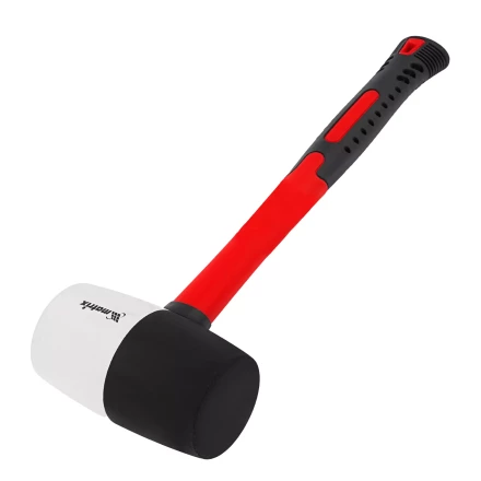 Киянка резиновая, 910 г, черно-белая резина, фибергласовая рукоятка// Matrix 11173 купить в Сургуте