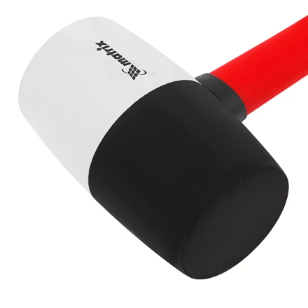 Киянка резиновая, 910 г, черно-белая резина, фибергласовая рукоятка// Matrix 11173 купить в Сургуте