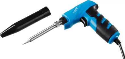 Паяльник ЗУБР &quot;ПРОФЕССИОНАЛ&quot; &quot;ТУРБО&quot;, 2 уровня мощности, пистолетная рукоятка, 30Вт и  130Вт, конус 55408_z01 купить в Сургуте