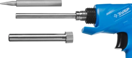 Паяльник ЗУБР &quot;ПРОФЕССИОНАЛ&quot; &quot;ТУРБО&quot;, 2 уровня мощности, пистолетная рукоятка, 30Вт и  130Вт, конус 55408_z01 купить в Сургуте