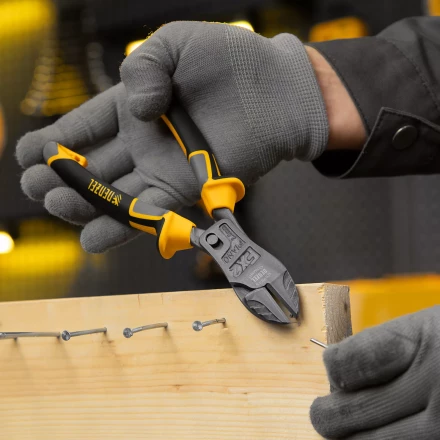 Бокорезы 180 мм Denzel 17785, усиленные, трехкомпонентные рукоятки купить в Сургуте